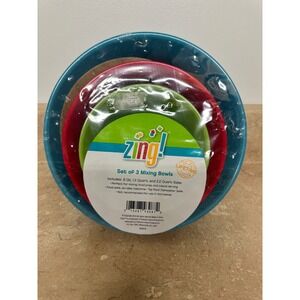 Zing‎ Set of 3 Mixing Bowls